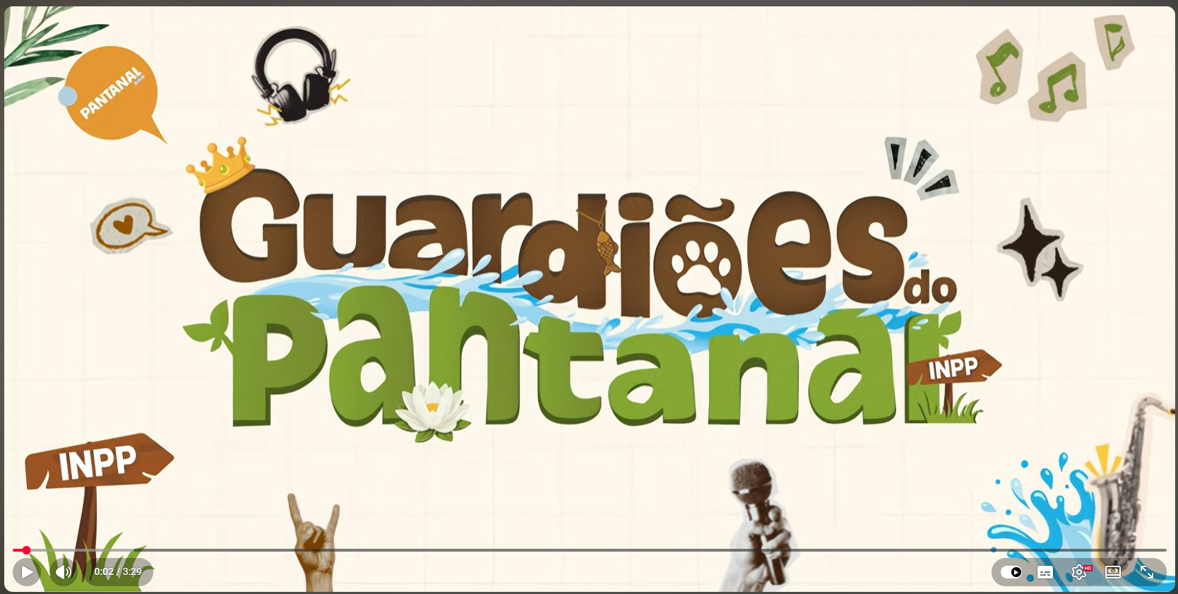 Vídeo Sou Guardião do Pantanal